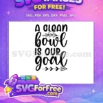 Free Black Script Quote Free Decorative Leaves Bathroom Quotes Free SVG - Instant Download