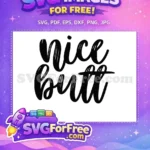 Free black brush stroke Free funny script Bathroom Quotes Free SVG - Instant Download