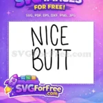 Free Black Lettering Free Funny Quote Bathroom Quotes Free SVG - Instant Download