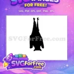 Free Flying Spooky Free Dark Night Halloween Free SVG - Instant Download