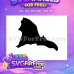 Free Dark Knight Flying Free Gotham City Bats Batman Free SVG - Instant Download