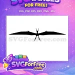 Free Flying Bats Free Dark Halloween Silhouette Free SVG - Instant Download