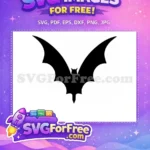 Free Dark Black Flying Free Creepy Halloween Bat Swarm Free SVG - Instant Download