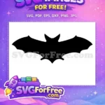 Free Dark Flying Silhouettes Free Creepy Halloween Clipart Spooky Celebration Free SVG - Instant Download