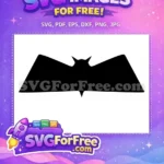 Free Dark Flying Free Eerie Spooky Halloween Night Free SVG - Instant Download