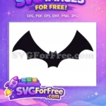Free dark classic Free simple iconic Batman Free SVG - Instant Download