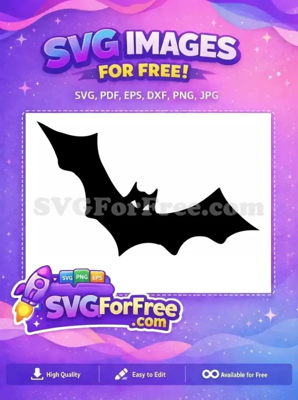 A free minimalist SVG design featuring two small, abstract white geometric shapes on a stark black background, offering modern appeal.