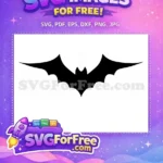 Free Flying Black Free Creepy Halloween Night Sky Free SVG - Instant Download