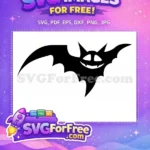 Free White Fanged Smile Free Spooky Vampire Halloween Free SVG - Instant Download