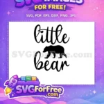 Free Heart Free Bear Bear Family Quotes Free SVG - Instant Download