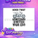 Free Winged Motorcycle Graphic Free Distressed Text Quote Biker Motorcycle Theme Free SVG - Instant Download