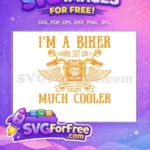 Free Biker Grandpa Quote Free Motorcycle With Wings Biker Quotes Free SVG - Instant Download