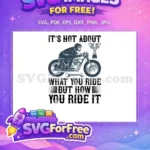 Free Vintage Biker with Goggles Free Riding Quote Biker and Motorcycle Quotes Free SVG - Instant Download
