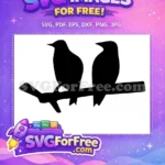 Free Black Penguin Silhouette Free Minimalist Bird Graphic Linux Mascot Tux Free SVG - Instant Download