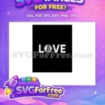 Free Bitcoin Love Symbol Free White Text Bitcoin Quote Free SVG - Instant Download