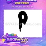 Free Dripping P Free Black Pride Art Black History Month Free SVG - Instant Download