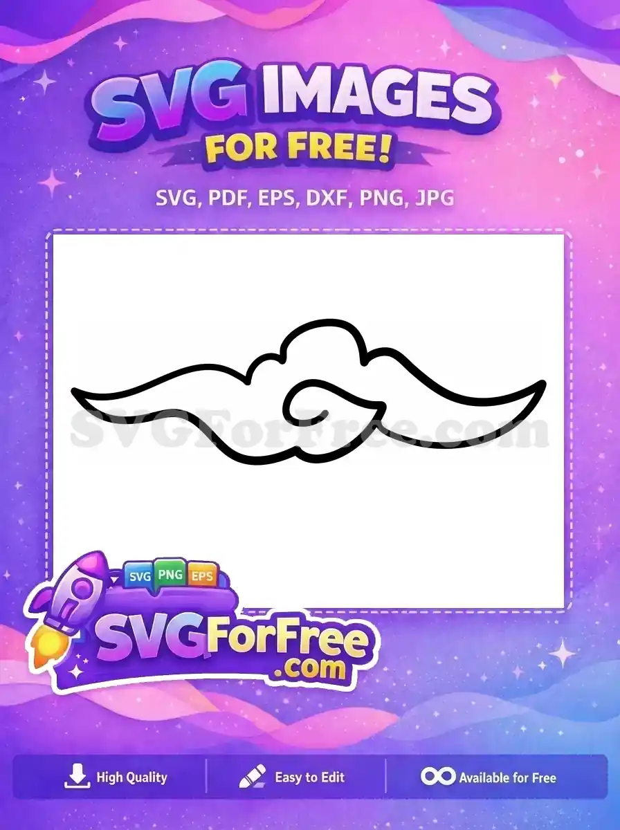 A plain black image representing a versatile free digital design. This free SVG offers endless creative possibilities for users.