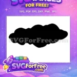 Free Flying Nimbus Silhouette Free Goku-s Magic Cloud Dragon Ball Free SVG - Instant Download