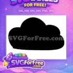 Free Black Nimbus Cloud Free Magical Ride Dragon Ball Free SVG - Instant Download