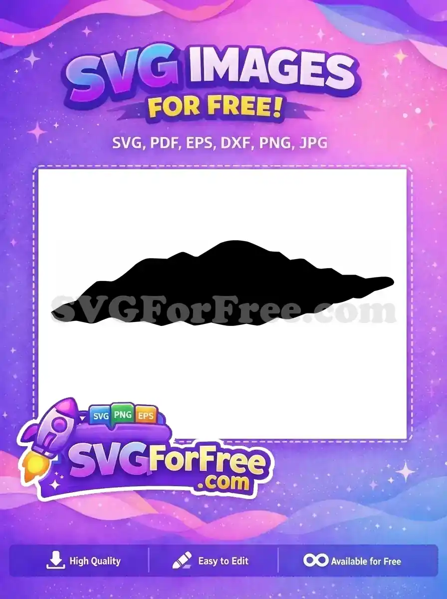 A blank canvas representing a free design, offering endless creative possibilities. This free SVG is ready for your unique touch.