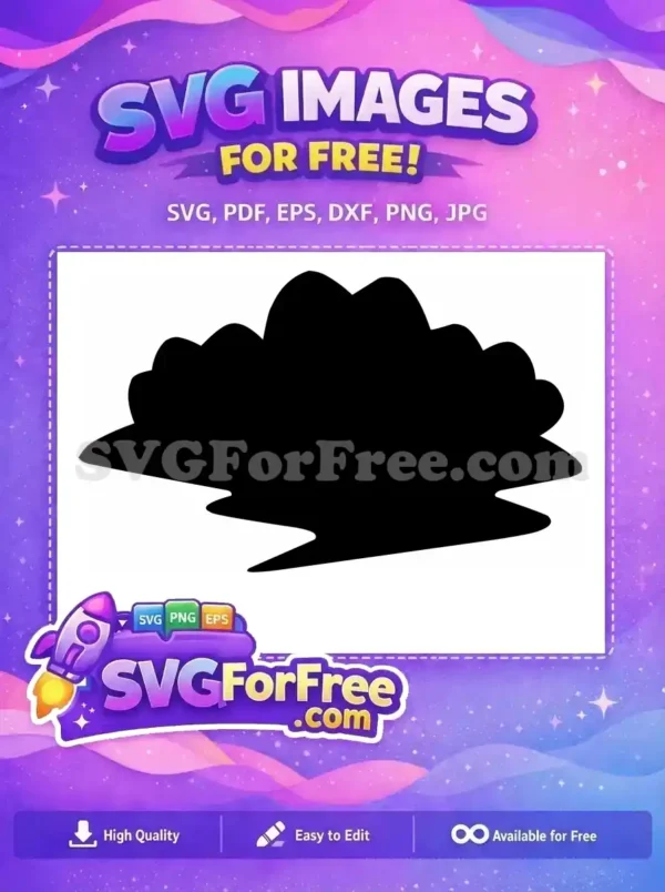 Free SVG Blank Canvas Design – Your Creative Starting Point A free SVG design, presented as a black placeholder image, ready for your creative customization. A blank canvas awaits.
