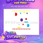 Free Colorful Geometric Shapes Free Abstract Design Black History Month Free SVG - Instant Download