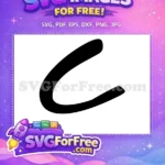 Free Curly Black Hair Free Silhouette Woman Pride Black History Month Free SVG - Instant Download