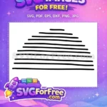 Free Abstract Black Line Art Free Minimalist Sunrise The Lion King Free SVG - Instant Download