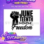 Free Raised Fist Free Broken Chains Juneteenth Freedom Free SVG 2 - Instant Download
