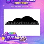 Free Akatsuki Black Cloud Free Silhouette Ninja Symbol Naruto Free SVG - Instant Download