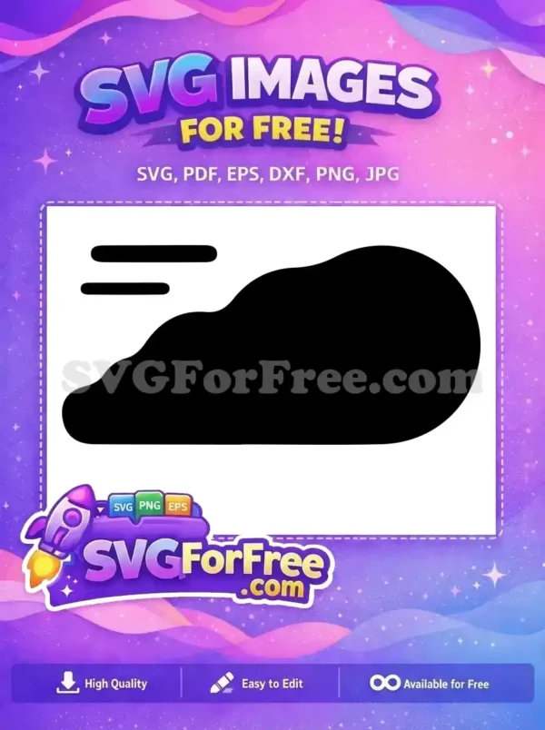 A free abstract SVG design featuring two rounded bars and an organic blob shape, ideal for modern digital projects. Download now!