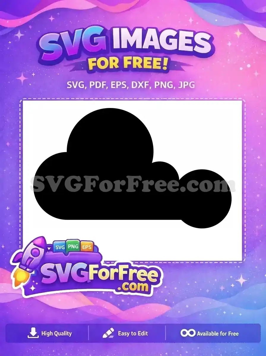 A clean, minimalist black canvas representing a versatile free design, ready for your creative projects. Download this free SVG now!
