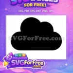 Free Akatsuki Cloud Silhouette Free Red Cloud Symbol Naruto Free SVG 2 - Instant Download