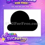 Free Akatsuki Black Cloud Free Japanese Anime Symbol Naruto Free SVG 2 - Instant Download