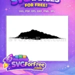 Free Flying Nimbus Free Black Silhouette Dragon Ball Free SVG 1 - Instant Download