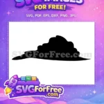 Free Nimbus Cloud Silhouette Free Goku Flying Cloud Dragon Ball Z Free SVG - Instant Download