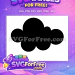Free Goku black silhouette Free Flying Nimbus cloud Dragon Ball Z Free SVG - Instant Download