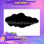 Free Akatsuki Black Silhouette Free Red Cloud Symbol Naruto Free SVG 5 - Instant Download