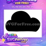 Free Black Akatsuki Cloud Free Shinobi Symbol Naruto Free SVG - Instant Download