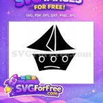 Free Moana silhouette on boat Free Polynesian Boat Silhouette Moana Free SVG - Instant Download
