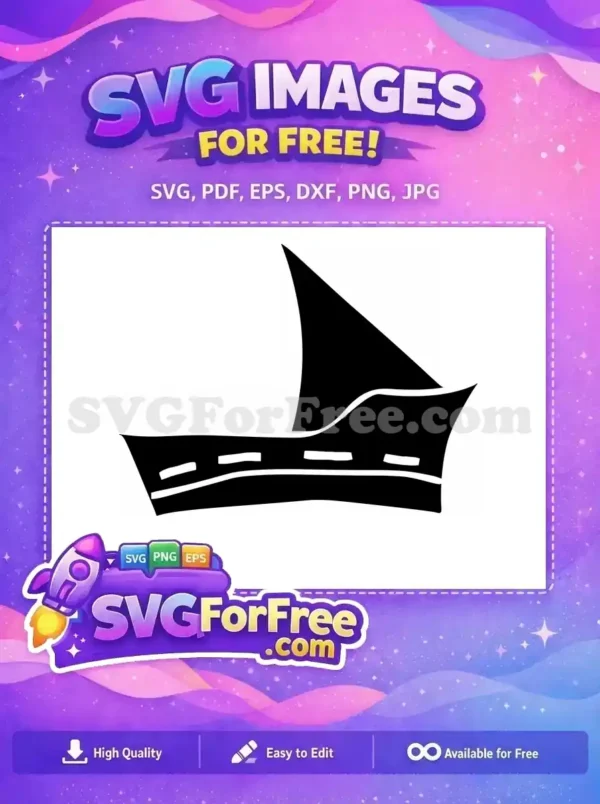 A clear free SVG design showing a bold white number 10564 against a black background, ideal for various projects.