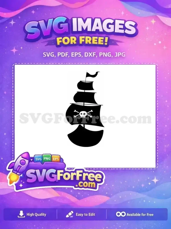 A clear, concise alt text describing a free SVG design, ready for diverse crafting projects. Download now!