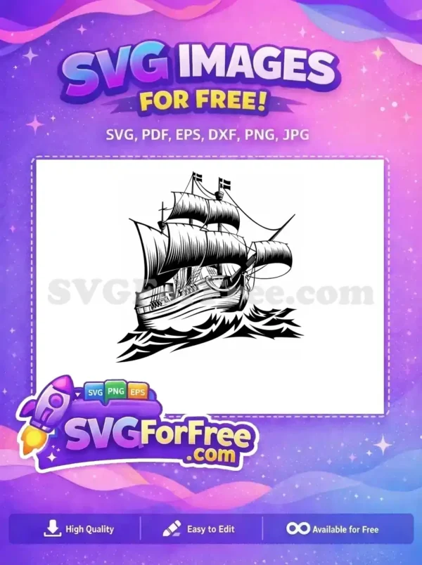Free Minimalist SVG Design – Instant Download Available A completely black, minimalist free SVG design, offering endless creative possibilities for your projects. Download free now.