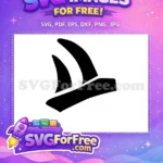 Free Sailing Boat Silhouette Free Curved Sails Nautical Journey Free SVG - Instant Download