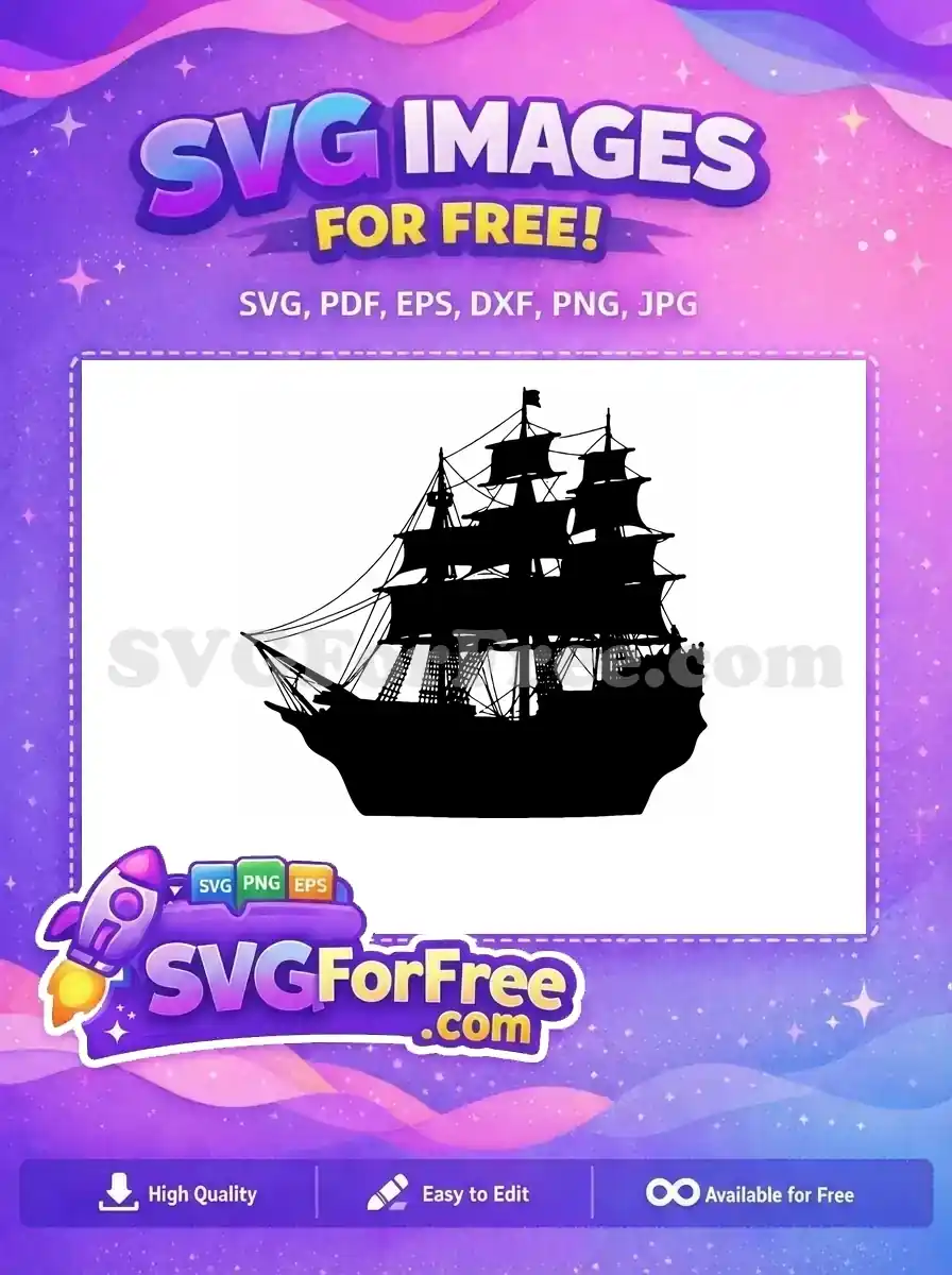 A blank canvas free design, ready for your creative touch. This free SVG offers endless possibilities for crafting.