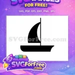 Free Polynesian Canoe Sail Free Ocean Wave Accents Moana Free SVG - Instant Download
