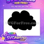 Free Question Mark Block Free Black Silhouette Super Mario Bros Free SVG - Instant Download
