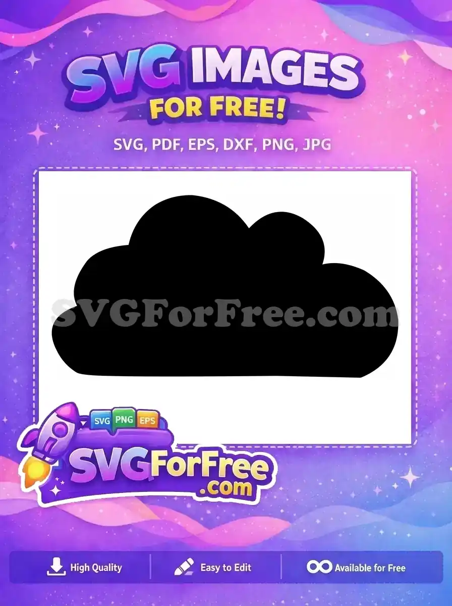 A completely black image, representing a free and adaptable design canvas, ready for your creative projects. This free SVG offers endless possibilities.