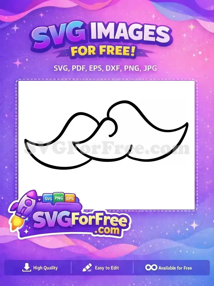 A free abstract black and white SVG featuring stylized wavy lines resembling '99' and a bold black block, ideal for a free modern design.