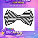 Free Black and White Striped Free Zebra Pattern Design Classic Fashion Free SVG - Instant Download